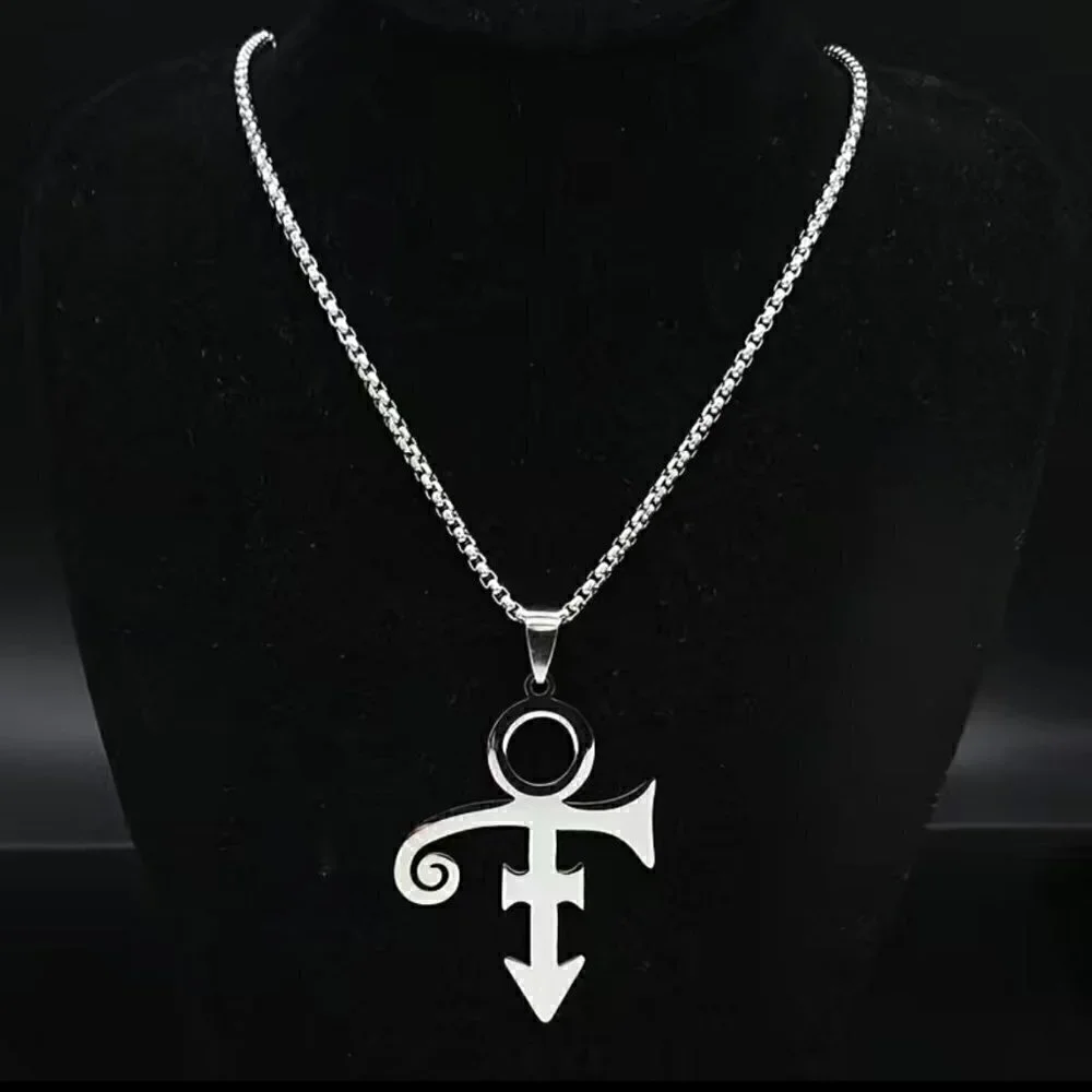 Love Symbol Inspired by Prince Rocker Necklace / Pendant #1336